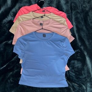 Set of Four Short Sleeve Tops